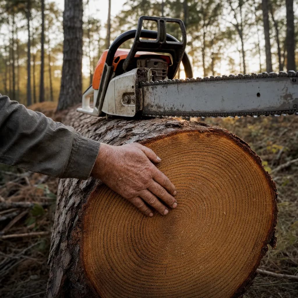 Logging heritage — Steve's 16+ years on full-size timber